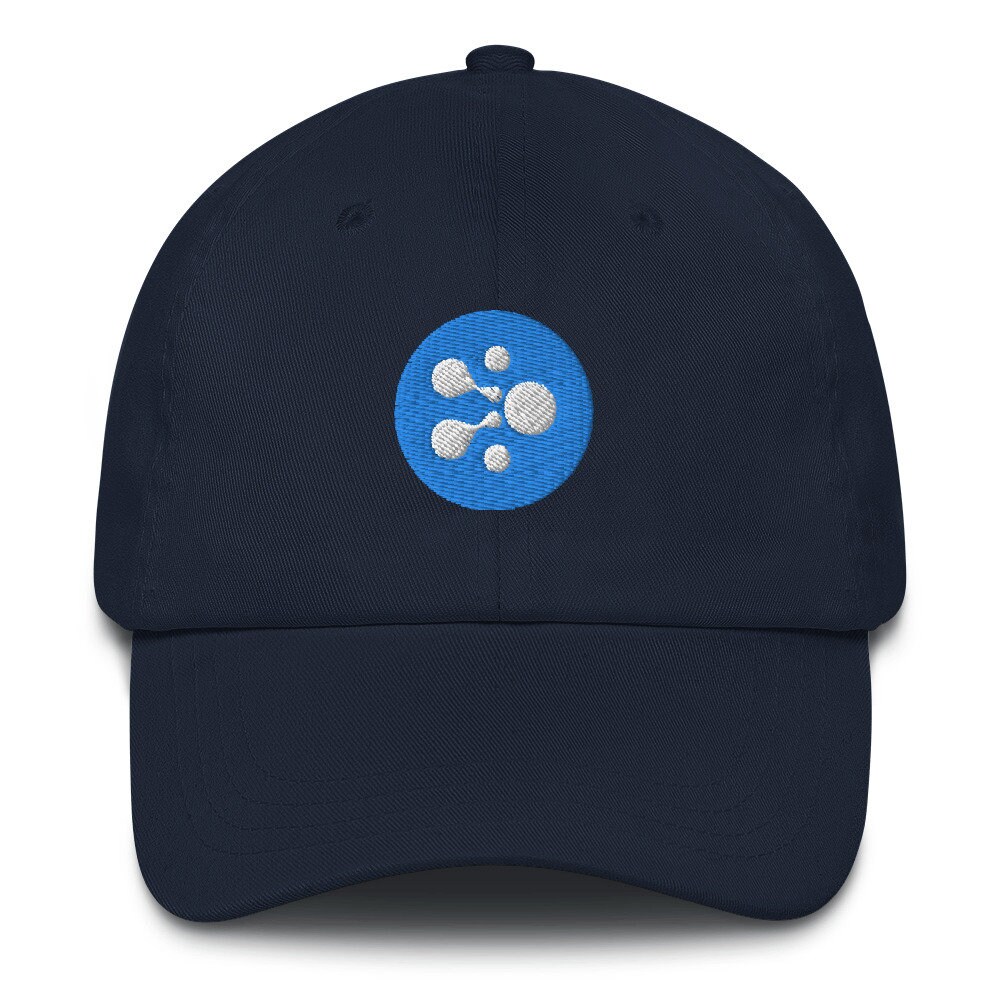 Aelf Crypto Mütze, Bestickte Papa Cap, Krypto Geschenke von Customkittshirts