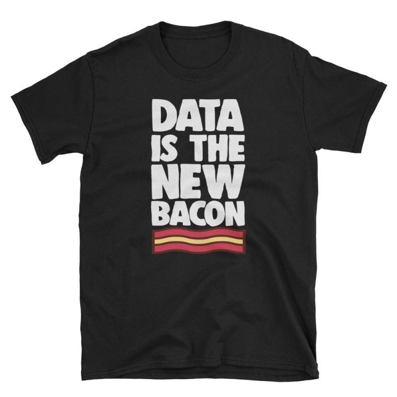 Big Data Shirt Lustige Scientist Daten Ist Der Neue Speck Science Geschenk von CustummMerch