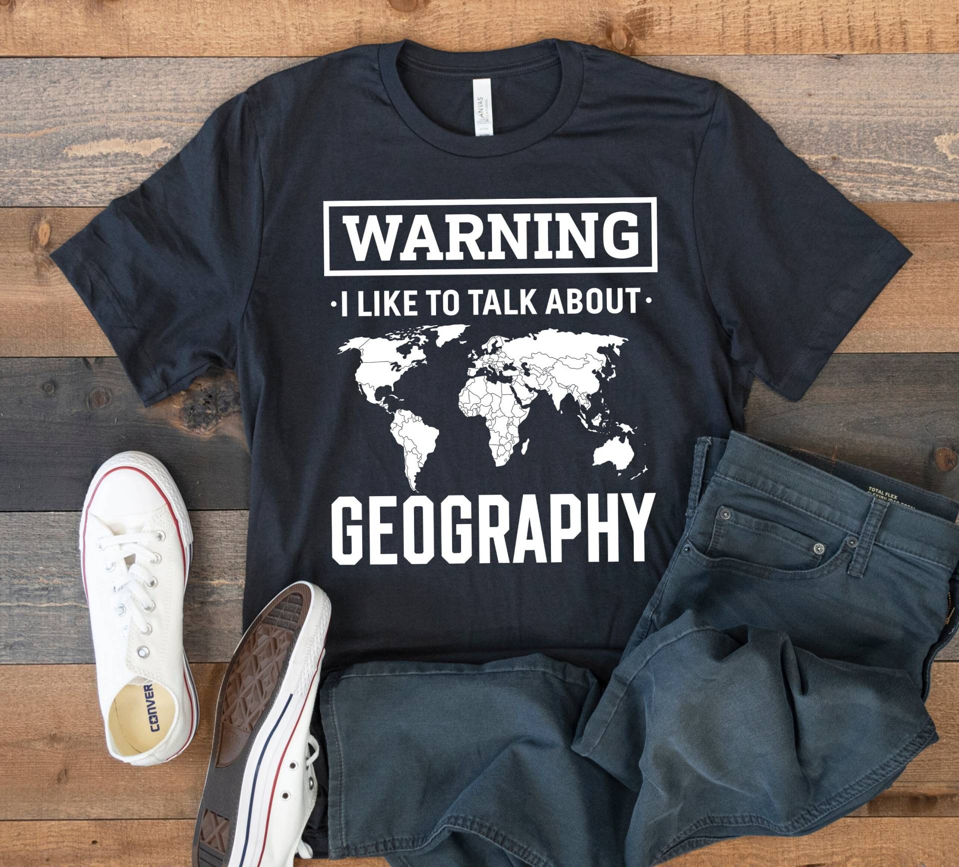Geographie T-Shirt, Lustiges Geograph Tank Top, Hoodie, Sweatshirt, Lange Ärmel, Kinder Bekleidung Geschenk von CustummMerch