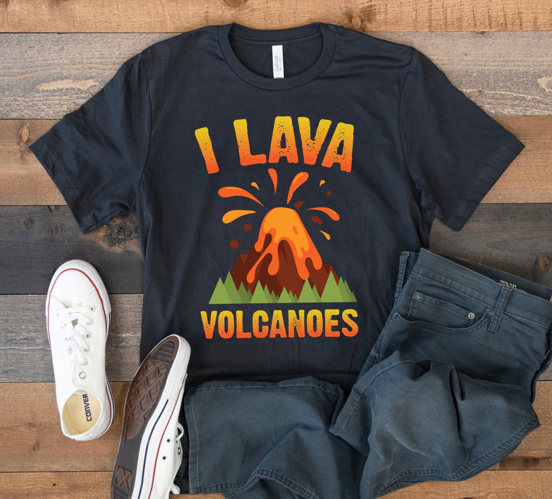 I Lava Volcanoes T-Shirt, Lustiges Vulkan Vulkanologe Tank Top, Hoodie, Sweatshirt, Langarm, Kinder T-Shirt Bekleidung Geschenk von CustummMerch