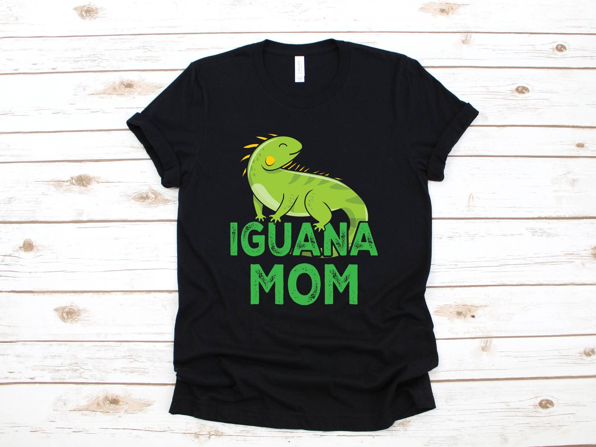 Leguan Mama T-Shirt, Shirt, Haustier Tank Top, Reptil Hoodie, Sweatshirt, Langarm, Kinder T-Shirt, Bekleidung Geschenk von CustummMerch