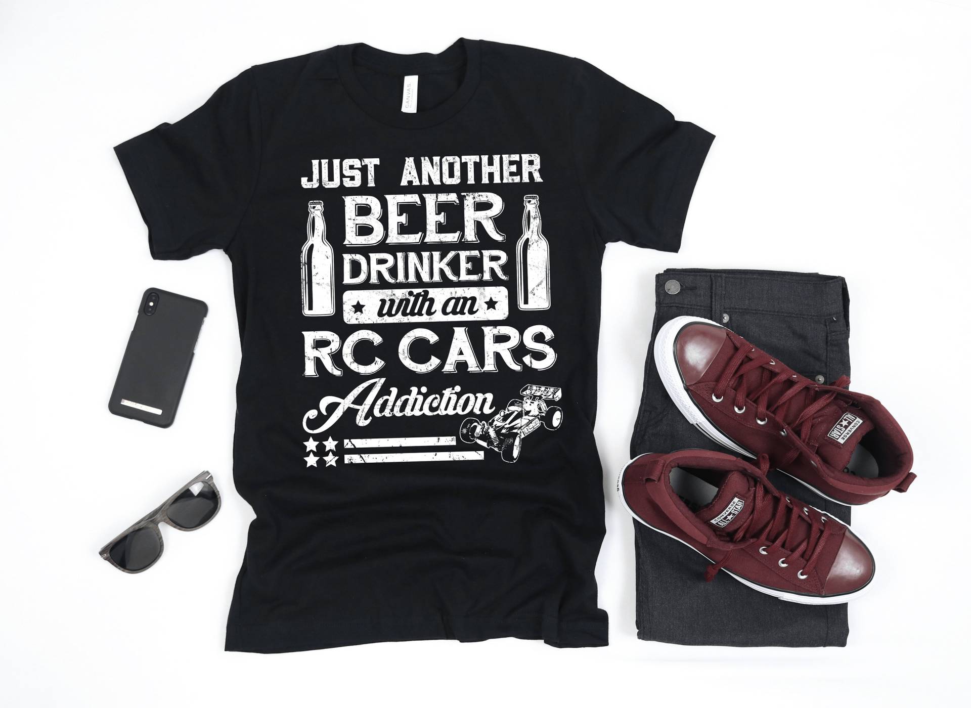Rc Autos Bier Lustig | T-Shirt Tank-Top Hoodie Sweatshirt Lange Ärmel Bekleidung Geschenk von CustummMerch