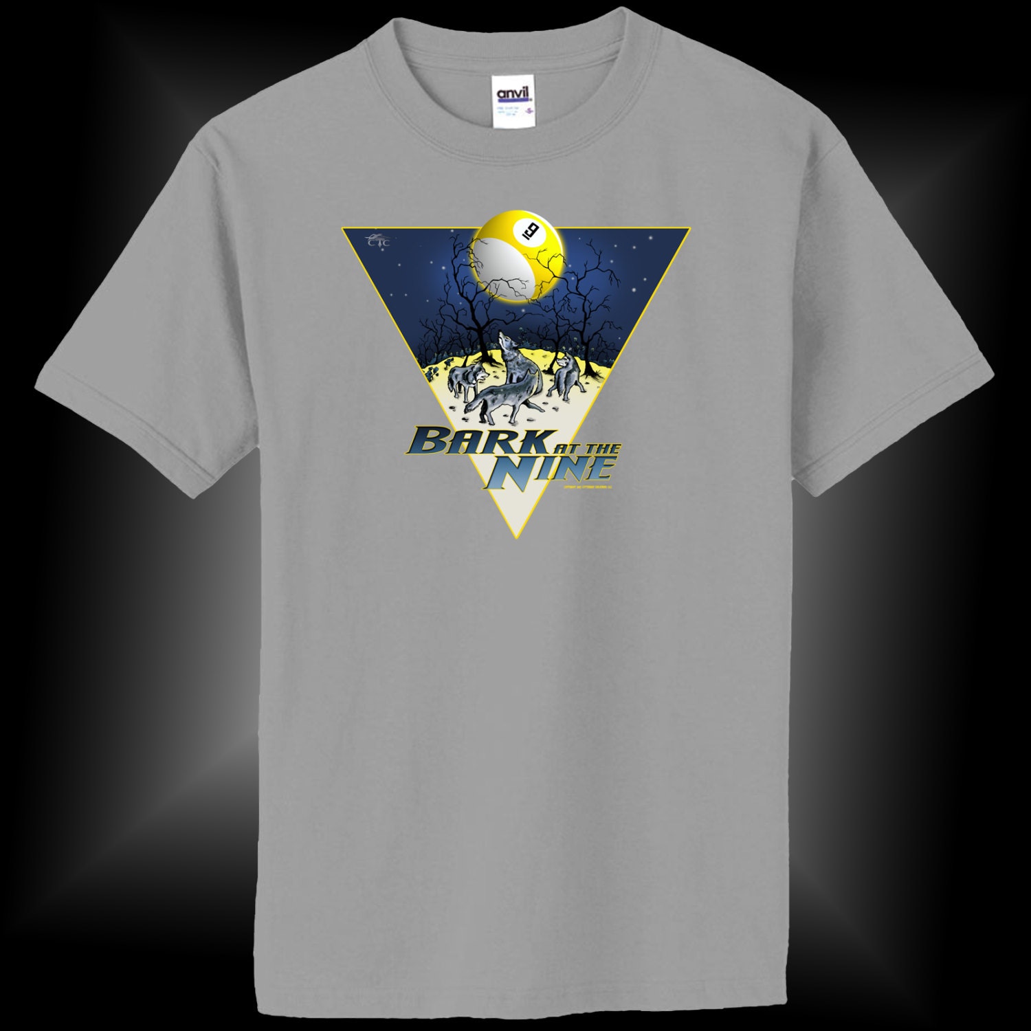 Belle Bei Der Neun 9-Ball Pool T-Shirt Belle Bei Der Neun 9-Ball Pool T-Shirt von CutThroatCueSports