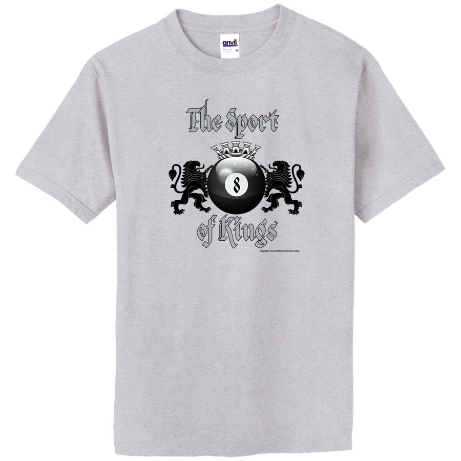 Der Sport Der Könige 8 -Ball Pool T-Shirt Der Sport Der Könige 8 -Ball Pool T-Shirt von CutThroatCueSports