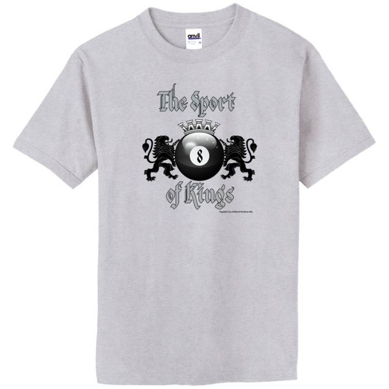 Der Sport Der Könige 8 -Ball Pool T-Shirt Der Sport Der Könige 8 -Ball Pool T-Shirt von CutThroatCueSports