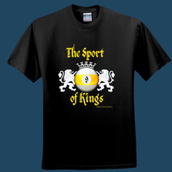 Der Sport Der Könige 9 -Ball Pool T-Shirt Der Sport Der Könige 9 -Ball Pool T-Shirt von CutThroatCueSports