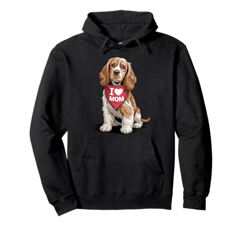 Ich Liebe Mama American Cocker Spaniel Lover Dog Muttertag Pullover Hoodie Ich Liebe Mama American Cocker Spaniel Lover Dog Muttertag Pullover Hoodie von Cute American Cocker Spaniel Mom Dog Lover