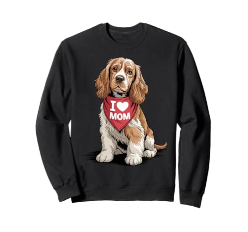 Ich Liebe Mama American Cocker Spaniel Lover Dog Muttertag Sweatshirt Ich Liebe Mama American Cocker Spaniel Lover Dog Muttertag Sweatshirt von Cute American Cocker Spaniel Mom Dog Lover