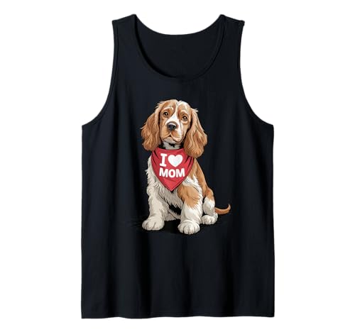 Ich Liebe Mama American Cocker Spaniel Lover Dog Muttertag Tank Top Ich Liebe Mama American Cocker Spaniel Lover Dog Muttertag Tank Top von Cute American Cocker Spaniel Mom Dog Lover