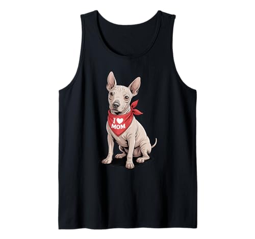 Ich Liebe Mama American Hairless Terrier Lover Dog Muttertag Tank Top Ich Liebe Mama American Hairless Terrier Lover Dog Muttertag Tank Top von Cute American Hairless Terrier Mom Dog Lover