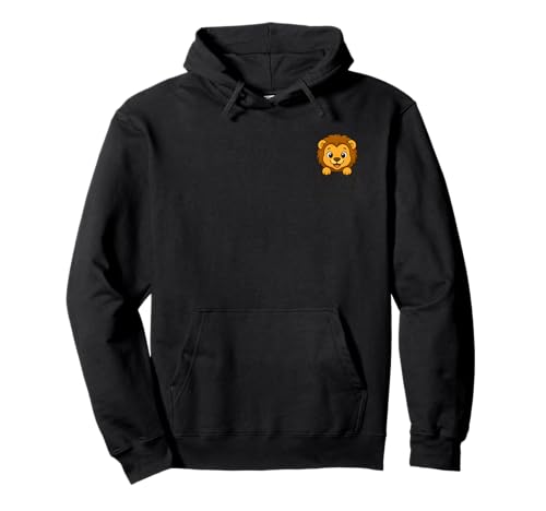 Lustiges Tier in der Tasche für Kinder, Damen, Herren, niedlicher Löwe Pullover Hoodie von Cute Animal In Pocket Funny Lion In Pocket shirt