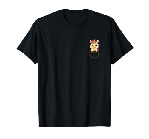 Kinder Frauen Männer Lustiges Tier In Tasche Niedliches Tascheneinhorn T-Shirt Kinder Frauen Männer Lustiges Tier In Tasche Niedliches Tascheneinhorn T-Shirt von Cute Animal In Pocket Funny Unicorn In Pocket
