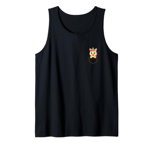 Kinder Frauen Männer Lustiges Tier In Tasche Niedliches Tascheneinhorn Tank Top Kinder Frauen Männer Lustiges Tier In Tasche Niedliches Tascheneinhorn Tank Top von Cute Animal In Pocket Funny Unicorn In Pocket
