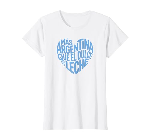 Argentinien-Herz für Damen, lustiges süßes Mädchen argentinisches Herz T-Shirt von Cute Argentinian Girl Aesthetic Designs