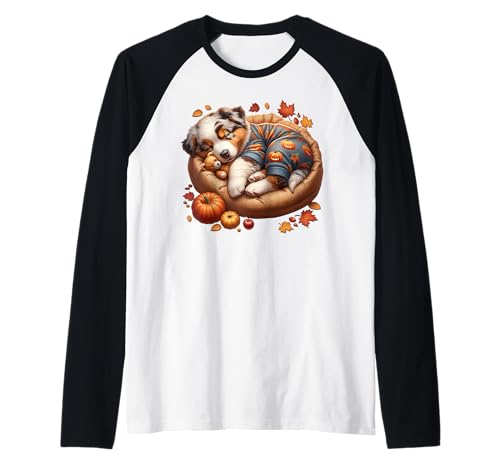 Australian Shepherd for Fall Women for Autumn Aussie Dog Mom Raglan Australian Shepherd for Fall Women for Autumn Aussie Dog Mom Raglan von Cute Australian Shepherd Must Haves For Fall Women