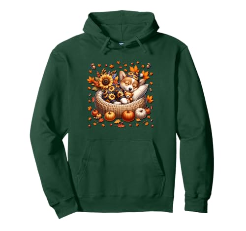Cute Corgi Stuff for Girls with Fall Puppy for Dog Lover Pullover Hoodie Cute Corgi Stuff for Girls with Fall Puppy for Dog Lover Pullover Hoodie von Cute Autumn Fall Corgi Gifts For Corgi Lovers