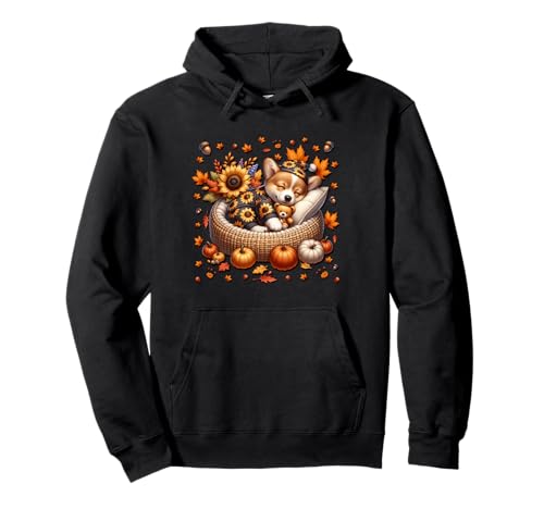 Fall Corgi Graphic for Women Men Kids Cute Autumn Sleep Pullover Hoodie Fall Corgi Graphic for Women Men Kids Cute Autumn Sleep Pullover Hoodie von Cute Autumn Fall Corgi Gifts For Corgi Lovers