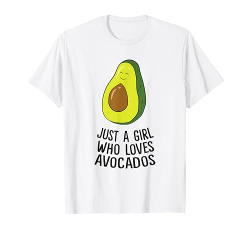 Nur ein Mädchen, das Avocados liebt T-Shirt von Cute Avocado Gifts For Avocado Lovers