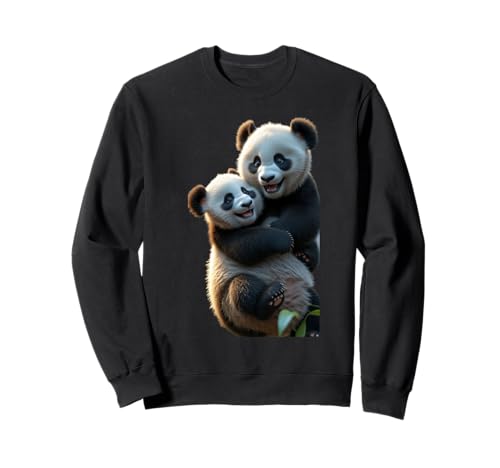 Niedliches Bambus-Panda-Motiv, lustiges Unisex-Design für Männer und Frauen Sweatshirt von Cute Bamboo Panda Funny Unisex Design For Tee