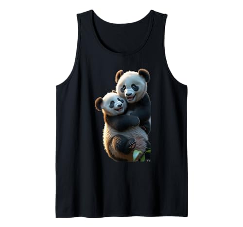 Niedliches Bambus-Panda-Motiv, lustiges Unisex-Design für Männer und Frauen Tank Top von Cute Bamboo Panda Funny Unisex Design For Tee