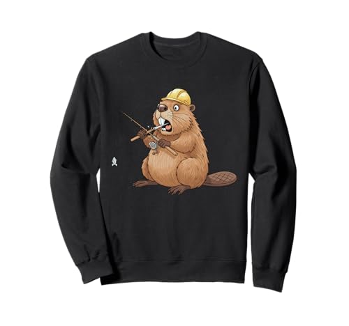 Lustiges Biber-Angel-Liebhaber, Geschenk für Angler, Erwachsene, Männer, Frauen Sweatshirt Lustiges Biber-Angel-Liebhaber, Geschenk für Angler, Erwachsene, Männer, Frauen Sweatshirt von Cute Beaver Wildlife Animal fisher Graphic Design