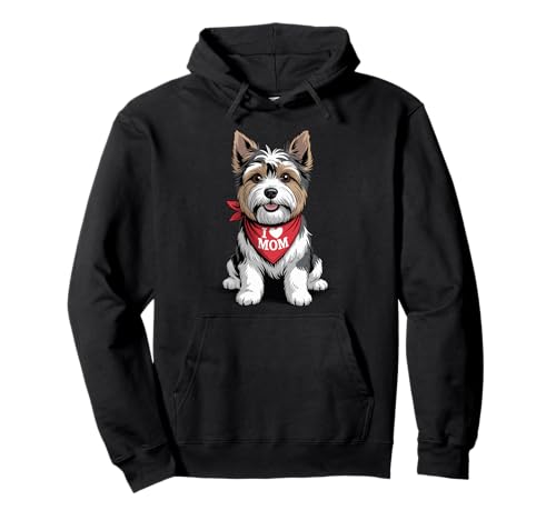 Ich Liebe Mama Biewer Terrier Lover Dog Muttertag Pullover Hoodie von Cute Biewer Terrier Mom Dog Lover