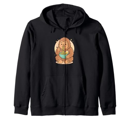 Bigfoot Eating Ramen Kawaii Japanisches Essen Männer Frauen Kinder Kapuzenjacke Bigfoot Eating Ramen Kawaii Japanisches Essen Männer Frauen Kinder Kapuzenjacke von Cute Bigfoot Ramen Noodles Lover Merch Gifts