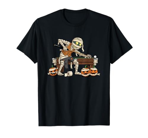Lustiges Billard Mummy Halloween Kinder Herren Damen T-Shirt Lustiges Billard Mummy Halloween Kinder Herren Damen T-Shirt von Cute Billard Lovers Halloween Costume for Boy Girl