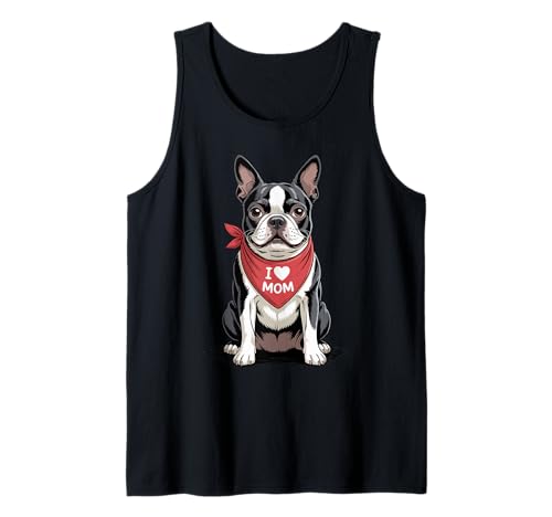 Ich Liebe Mama Boston Terrier Lover Dog Muttertag Tank Top Ich Liebe Mama Boston Terrier Lover Dog Muttertag Tank Top von Cute Boston Terrier Mom Bostie Dog Lover