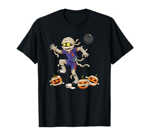 Lustige Bowling-Mumie, Halloween, Bowler, Kinder, Herren, Damen T-Shirt Lustige Bowling-Mumie, Halloween, Bowler, Kinder, Herren, Damen T-Shirt von Cute Bowling Lovers Halloween Costume for Boy Girl