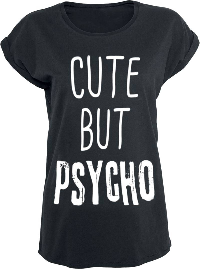 Cute But Psycho  T-Shirt schwarz in M von Cute But Psycho