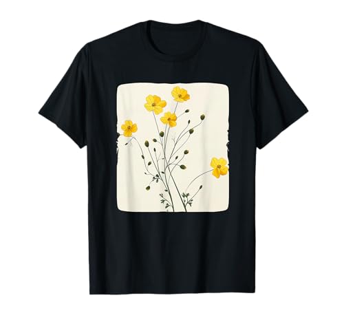 Süßes Buttercup Girl Kostüm für Blumenfans T-Shirt von Cute Buttercup Flowers