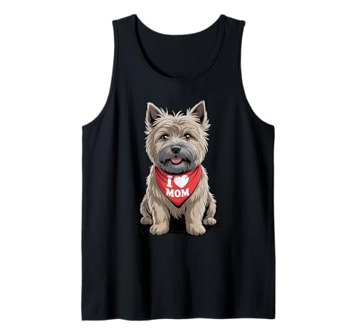 Ich Liebe Mama, Cairn Terrier, Liebhaberin, Hund, Muttertag Tank Top Ich Liebe Mama, Cairn Terrier, Liebhaberin, Hund, Muttertag Tank Top von Cute Cairn Terrier Mom Dog Lover