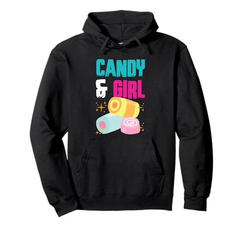 Süßes Candy Girl Shirt Regenbogen Zuckerwatte Pullover Hoodie Süßes Candy Girl Shirt Regenbogen Zuckerwatte Pullover Hoodie von Cute Candy Girl Sweet Treats Kids Gift Halloween