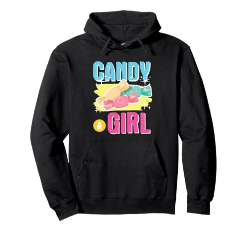 Süßes Candy Girl Shirt Regenbogen Zuckerwatte Pullover Hoodie Süßes Candy Girl Shirt Regenbogen Zuckerwatte Pullover Hoodie von Cute Candy Girl Sweet Treats Kids Gift Halloween
