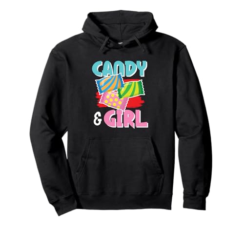Süßes Candy Girl Shirt Regenbogen Zuckerwatte Pullover Hoodie Süßes Candy Girl Shirt Regenbogen Zuckerwatte Pullover Hoodie von Cute Candy Girl Sweet Treats Kids Gift Halloween