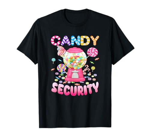 Süßes Candy-Security-Kostüm für Kinder, Teenager, Erwachsene T-Shirt von Cute Candy-Security Costume Kids Teens Adult