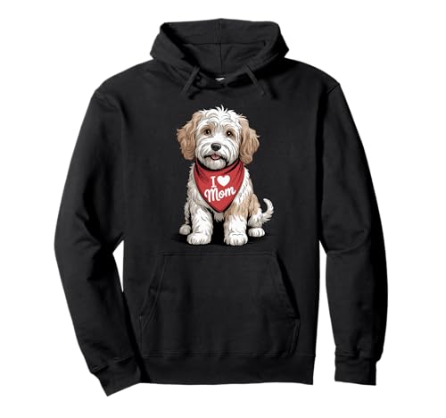 Ich Liebe Mama Cockapoo Lover Dog Muttertag Pullover Hoodie Ich Liebe Mama Cockapoo Lover Dog Muttertag Pullover Hoodie von Cute Cavapoo Mom Doodle Dog Lover