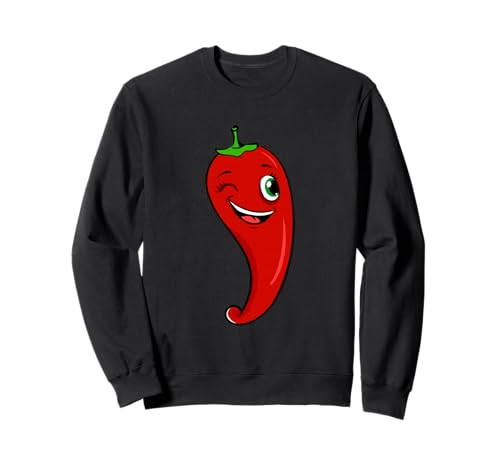 Chili-Shirt für Kinder für Jungen oder Mädchen | niedliches Chili-Geschenk Sweatshirt von Cute Chilli Pepper Gift T-Shirt For Men And Women