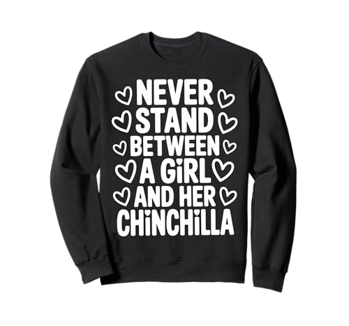 EIN Mädchen und ihre Chinchilla Sweatshirt EIN Mädchen und ihre Chinchilla Sweatshirt von Cute Chinchilla Cute Chinchilla Design