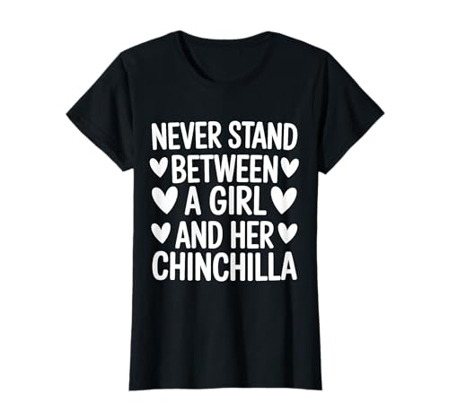EIN Mädchen und ihre Chinchilla T-Shirt von Cute Chinchilla Cute Chinchilla Designs