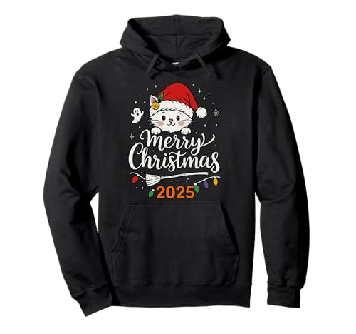 Frohe Weihnachten Lichter Rot Weihnachtsmannmütze Xmas Familie Männer Frauen Pullover Hoodie Frohe Weihnachten Lichter Rot Weihnachtsmannmütze Xmas Familie Männer Frauen Pullover Hoodie von Cute Christmas Shirts Kids Women Men