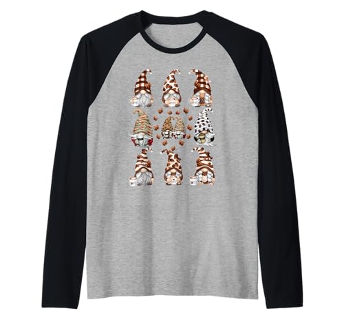 Novelty Coffee Graphic for Women and Men Funny GNOME Raglan Novelty Coffee Graphic for Women and Men Funny GNOME Raglan von Cute Coffee Lover Gifts With Gnomes By MiGiLaMo