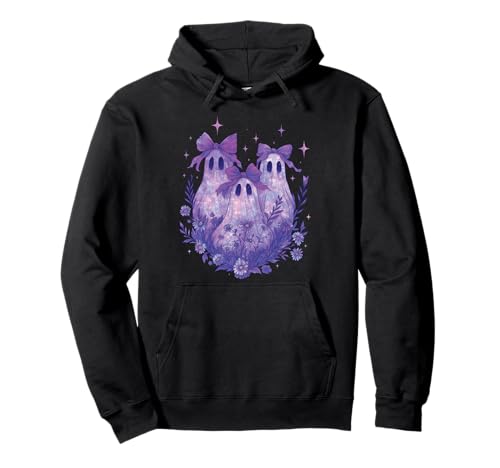 Süße kokette Geister Boho Pastell Hexe Halloween Mädchen Pullover Hoodie von Cute Coquette Ghost Witchy Boho Pastel Goth Girls