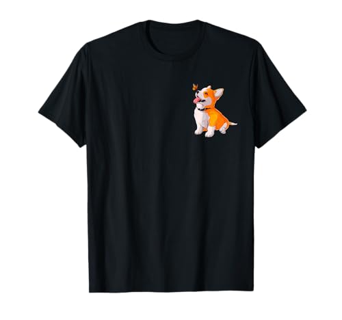 Lustiger Corgi Hund Mama Papa T-Shirt Lustiger Corgi Hund Mama Papa T-Shirt von Cute Corgi Dog Design