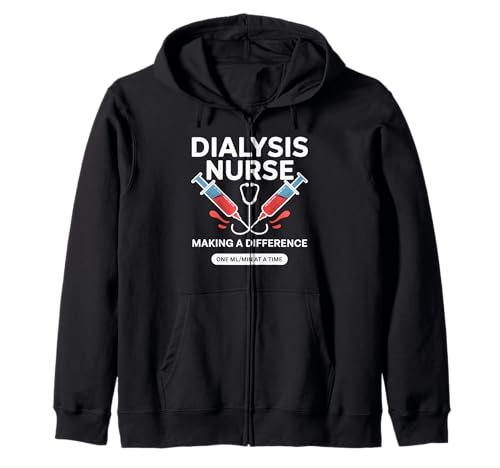 Dialyse Krankenschwester Mädchen Nephrologie Krankenpflege Kapuzenjacke Dialyse Krankenschwester Mädchen Nephrologie Krankenpflege Kapuzenjacke von Cute Dialysis Kidney Nurse