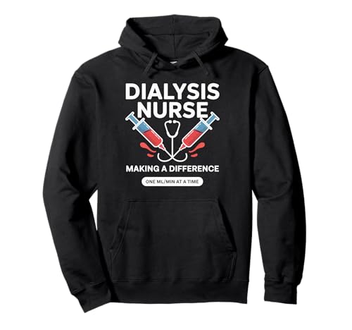 Dialyse Krankenschwester Mädchen Nephrologie Krankenpflege Pullover Hoodie von Cute Dialysis Kidney Nurse