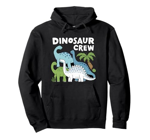 Lustige Dinosaurier-Crew-Dino Trex Tierliebhaber, Geschenk für Erwachsene und Kinder Pullover Hoodie von Cute Dino Paleontology Birthday Holiday Present