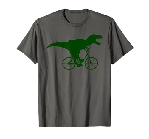Lustige T-rex Mountainbikes Geschenk Männer Frauen Cool Fahrrad Fahrer T-Shirt von Cute Dinosaur Biker Cycling Animal Lover Dino Art