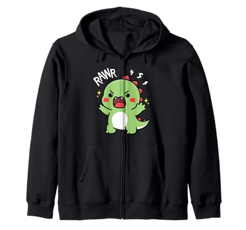 Niedlicher Dinosaurier brüllender Kawaii Dino Rawr Lustige Jungen Teens Kinder Kapuzenjacke Niedlicher Dinosaurier brüllender Kawaii Dino Rawr Lustige Jungen Teens Kinder Kapuzenjacke von Cute Dinosaur Roaring Funny Kawaii Dino Rawr Kids